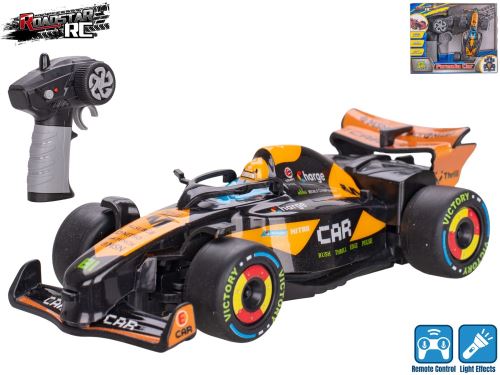Roadstar R/C formula čierna 13,5cm 2,4GHz plná funkcia na dobíjaciu batériu so svetlom v k