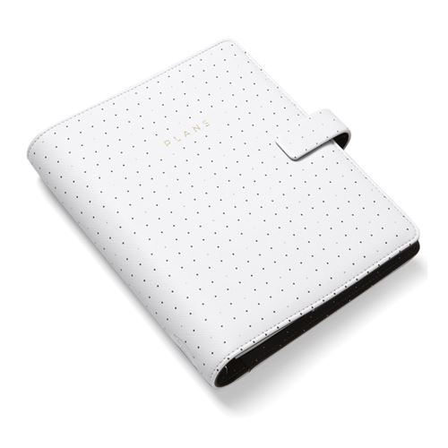 Diár Filofax Moonlight biely, osobný