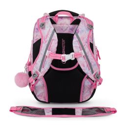 Iskolai hátizsák BagMaster Beta 26 B + tolltartó + tok - Egyszarvú (2)