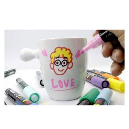 M&G Acrylic Marker 2 mm toll, akril festékkel, ezüst S110 (2)