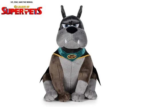 Super Pets - Ace the Bat-Hound 28 cm plüss, ülő pozícióban, 0m+