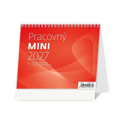 2027-es asztali naptár – MINI munkahelyi