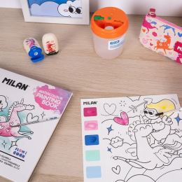 MILAN – Flowicorn vízfestékes kifestőkönyv (3)