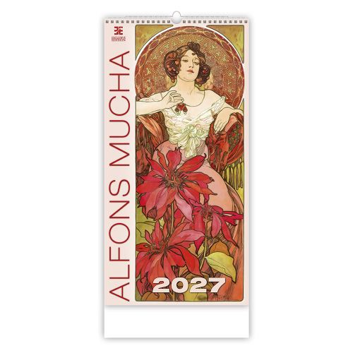 2027-es falinaptár – Alfons Mucha