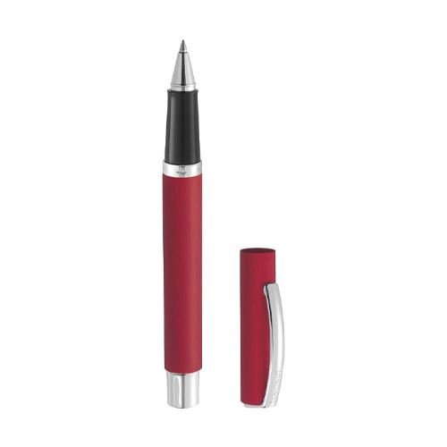 ONLINE Visio Classic Red 0,7 mm rollertoll, kék töltelékkel