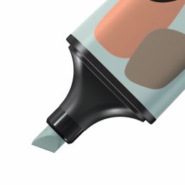Highlighter - STABILO BOSS MINI Naturevibes - földes zöld