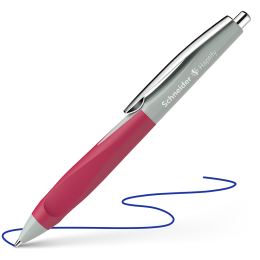 SCHNEIDER "Haptify" golyóstoll 0,5 mm, gombos vezérlőrendszer, sötétkék