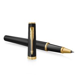 PARKER Meridian Matte Black GT golyóstoll, F-hegy – fekete töltet