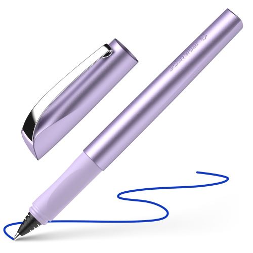 Roller bombičkový SCHNEIDER Ceod Shiny lilac - modrá náplň