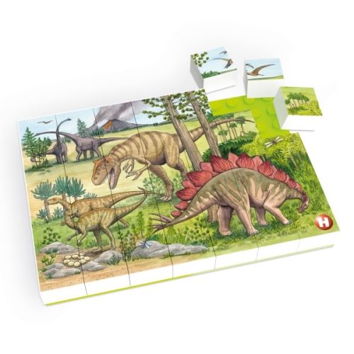 HUBELINO Puzzle - A dinoszauruszok világa