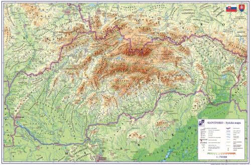 Asztal alátét 60x40cm Szlovákia