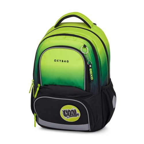 Školský batoh OXY NEXT Ombre Green