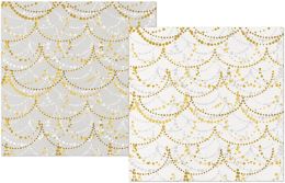 Szalvéták PAW AIRLAID 40x40 cm - Reverse Festive garland (1)