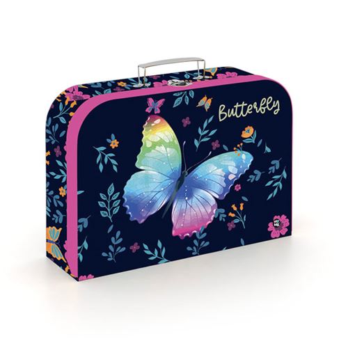 Lamino bőrönd 34 cm Pillangó