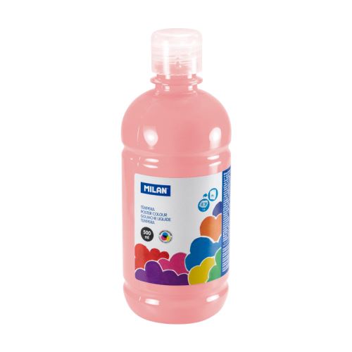 Farba temperová MILAN 500ml bledo ružová