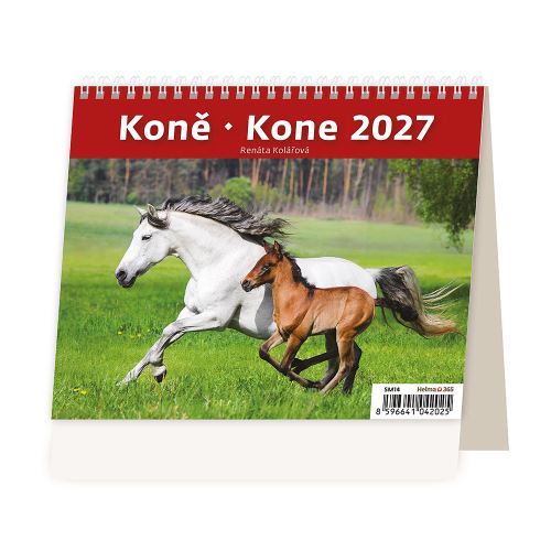 2027-es MiniMax asztali naptár – Lovak