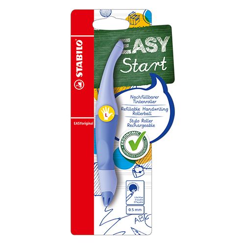Ergonomický roller pre ľavákov - STABILO EASYoriginal Pastel - obláčikovo modrá