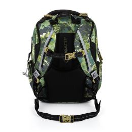 Iskolai hátizsák BagMaster ALFA 25 B - Vadászrepülőgépek (1)