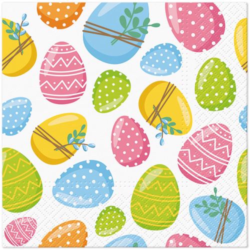TaT szalvéták 33x33cm Easter Eggs