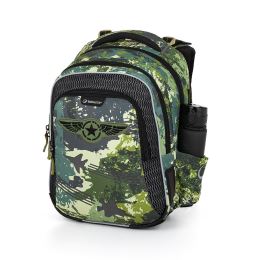 Iskolai hátizsák BagMaster ALFA 25 B - Vadászrepülőgépek (5)