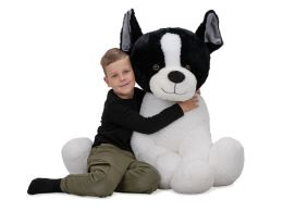 Plüss barátok francia bulldog plüss 78cm ülő 0m+ (1)