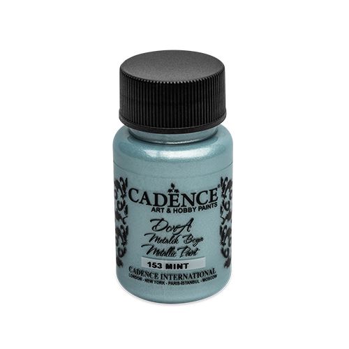 Farba akrylová Cadence D.Metalic, sv. tyrkys.,50ml