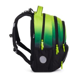 Iskolai hátizsák OXY NEXT Ombre Green