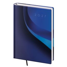 Diár 2027 denný A5 Vario - 2 BLUE WAVE