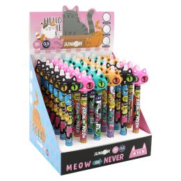 Gél/gumi görgő JUNIOR Meow 0,5 mm - kék (1)