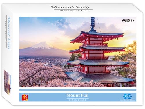Puzzle 70x50 cm Mount Fuji 1000 db dobozban
