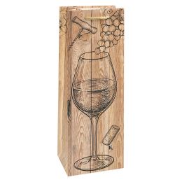 Darčeková taška na fľašu vína 12,5 x 10 x 36 cm (2)