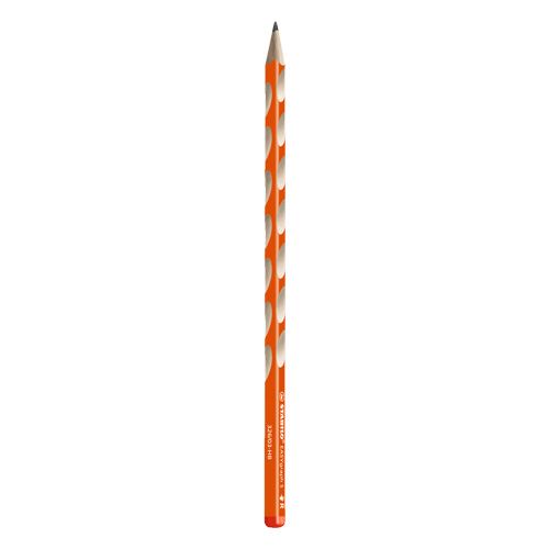Grafitceruza STABILO EASYgraph S jobbkezes - narancssárga