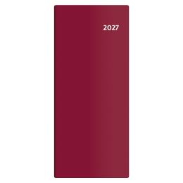 2027-es zsebnapló – Torino havi – bordó