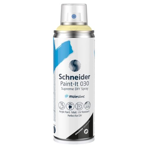 Akrylový sprej Schneider Paint-It 030 - svetlo žltý