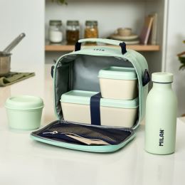 MILAN hermetikus tízórais doboz, 0,25 l Green (2)