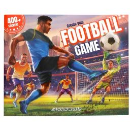 Kreatív jegyzetfüzet matricákkal - Futball