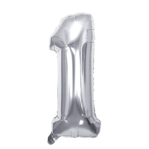Születésnapi léggömb, ezüst 40", 1. szám