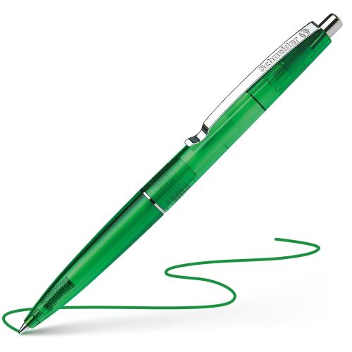 Pero guľôčkové Schneider K20 Icy Colours - zelená náplň