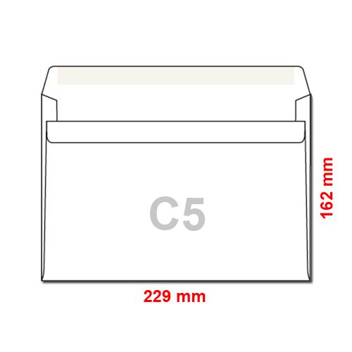 Boríték C5 162x229 mm öntapadós /100db/ (17854)