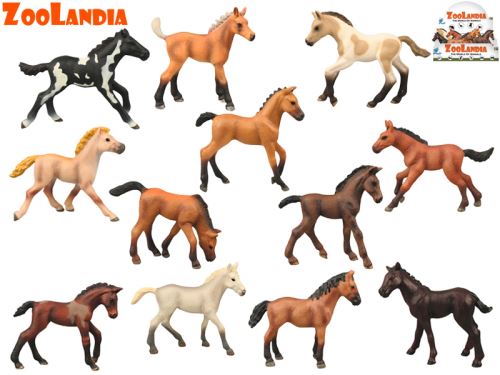 Zoolandia csikó 10 cm 12 féle  zacskóban 24 darab DBX-ben
