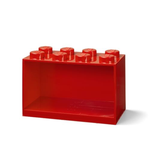 LEGO Brick 8 függő polc - piros