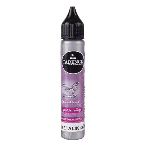 Tekuté perly CADENCE, strieborná, 25 ml