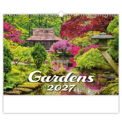 Nástenný kalendár 2027 Gardens