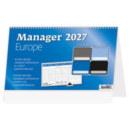 2027-es asztali naptár, Manager Europe