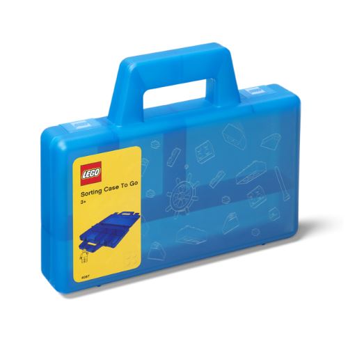 LEGO TO-GO tárolódoboz - kék