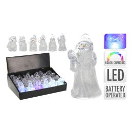 Vianočná figúrka 85 mm s LED svetlom (2)