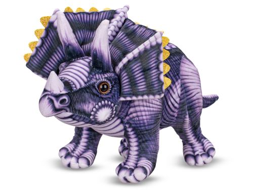Triceratops plüss 35cm állva 0m+
