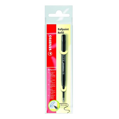 STABILO Ballpoint Refill feltöltőanyag- fekete