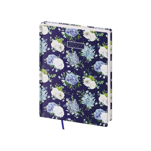 2027-es heti naptár, B6 méret, Vario Lyra – Floral