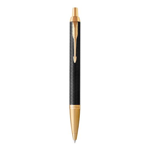 PARKER IM Premium fekete GT golyóstoll - kék